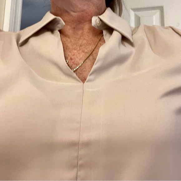 Silky long sleeve blouse, Banana Republic - Picture 7 of 7